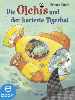 cover image of Die Olchis und der karierte Tigerhai